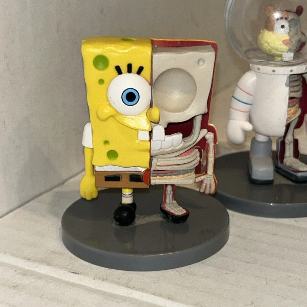 Spongebob Squarepants Freeny's Hidden Dissectibles - Plankton‎ & Sandy READ